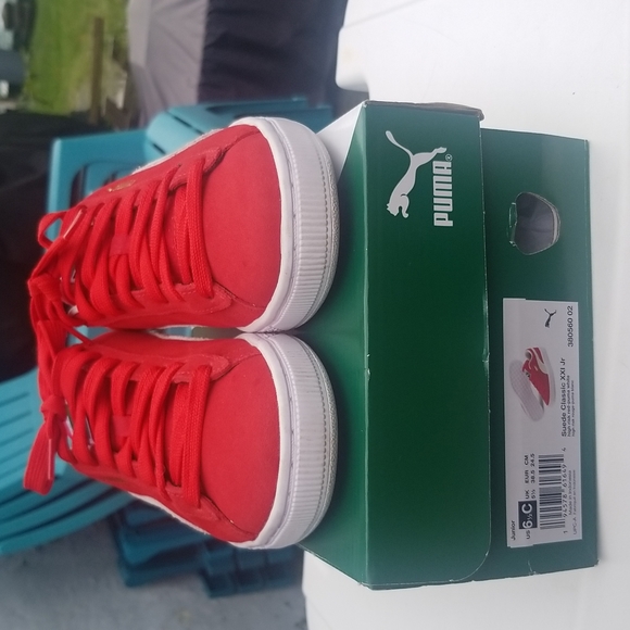 Red Suede Classic XII Jr Puma sneakers - Picture 5 of 6